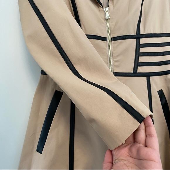 Bebe trench coat SZ:S - Picture 4 of 7